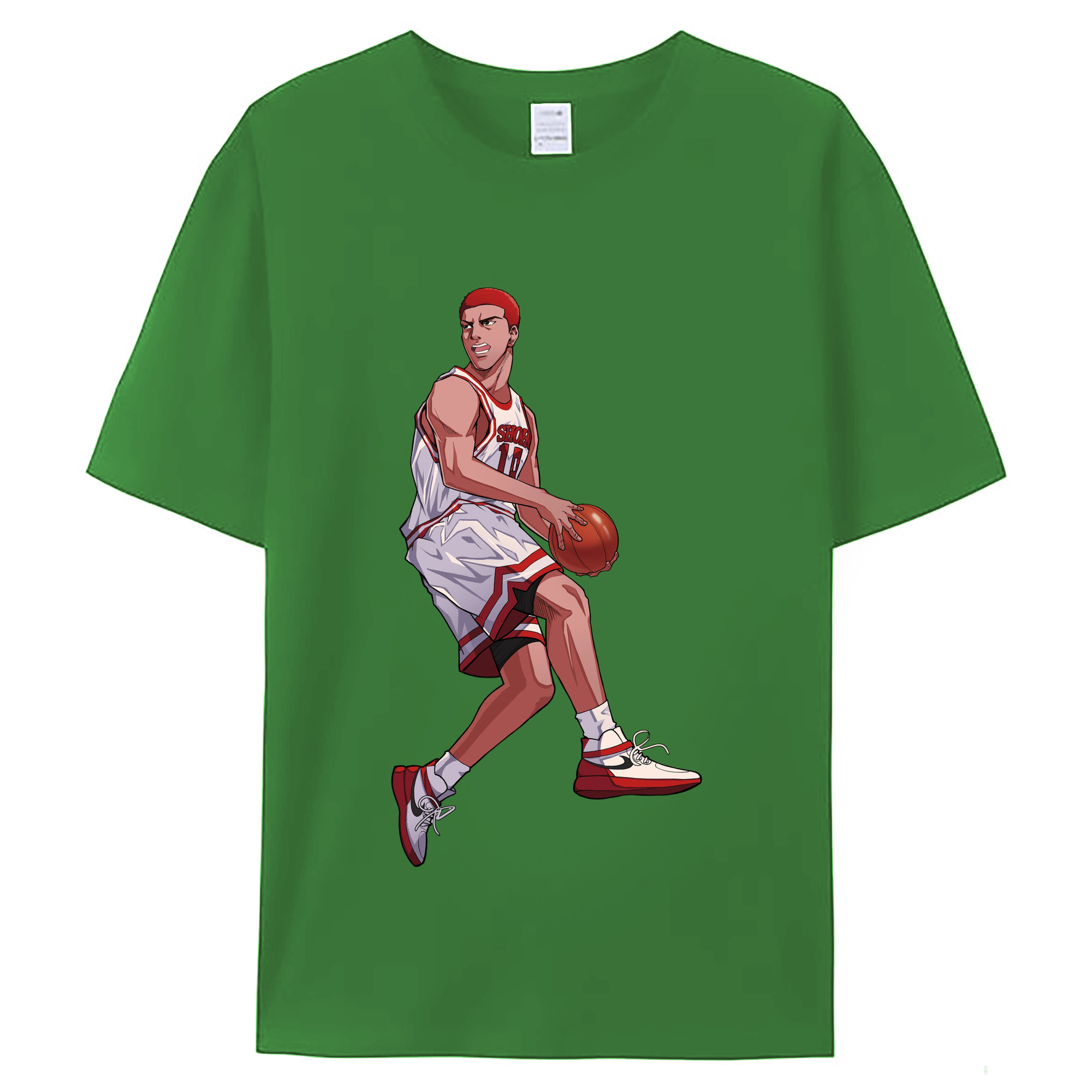 （画像用） SLAM DUNK／スラムダンク レディースカジュアルプリントTシャツ（綿100％）
